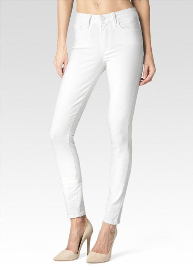 Женские джинсы скинни до щиколотки Paige Hoxton, цвет Optic White, 30 лет