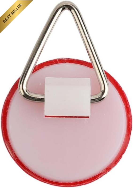 20X Disc Plate Hangers Picture Hanging Self Adhesive Stick on Invisible Hooks