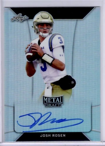 2018 Leaf Metal Draft Josh Rosen #BA-JR1