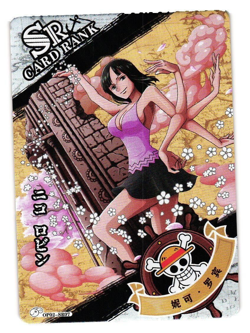 Nico Robin OP02-SR07 One Piece Anime TCG CCG Anime Card | eBay