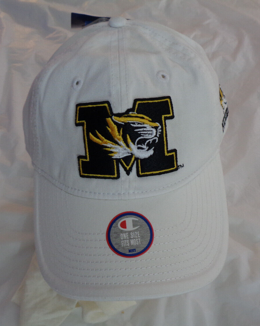 Mizzou Tigers, Tan Baseball Adjustable Cap New with Tag