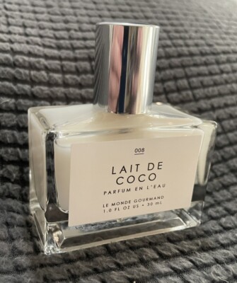 LAIT DE COCO Parfum En L eau Perfume Spray 1.0 fl oz Le Monde Gourmand 008