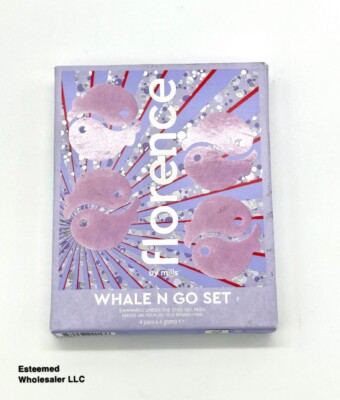 FLORENCE BY MILLS Whale N Go Set Swimming Under The Eyes Gel Pads 4 Pairs