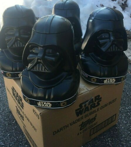 4 X Vintage Star Wars Darth Vader Bazooka Container Store Display  from Canada