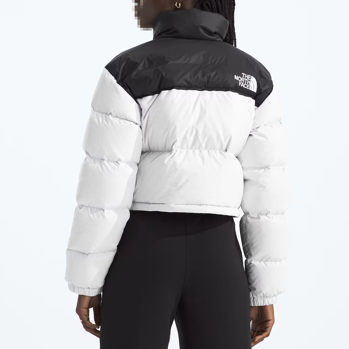 Pre-owned The North Face Women  Nuptse Short Jacket White Dune (nf0a5gge Rou) ?
