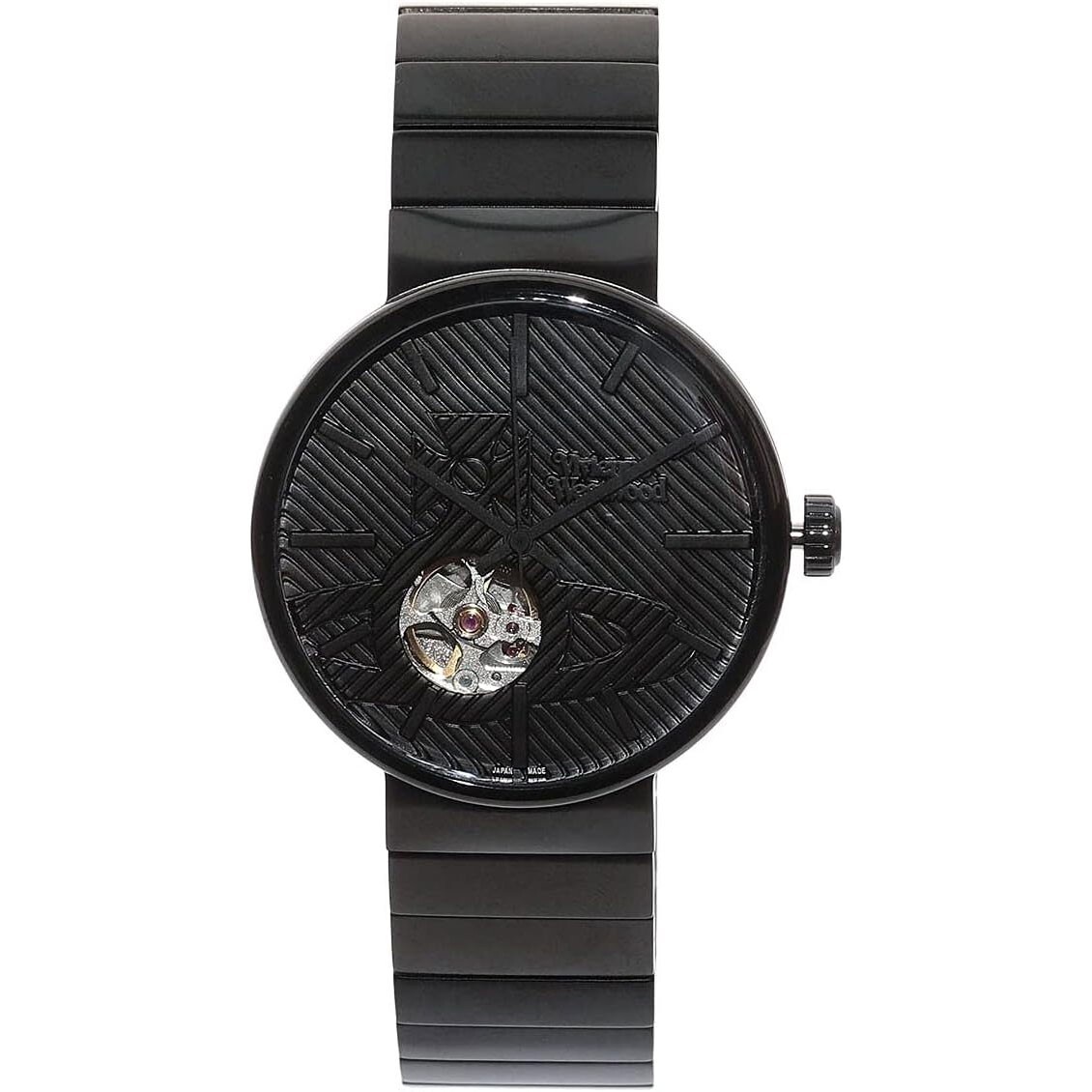 Vivienne Westwood Watch Automatic Matt Black DOME Japan Made