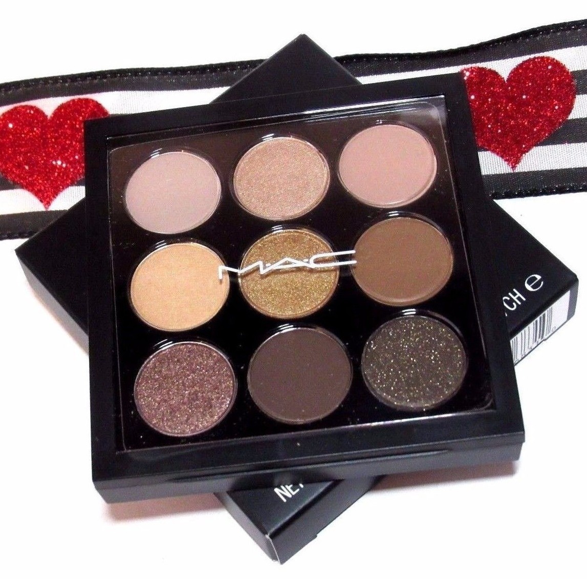 MAC Eye Shadow X 9 Amber Times Nine Palette Full Size, NIB