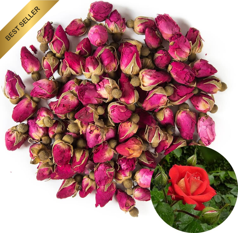 Fragrant Natural Red Rose Buds Rose Petals Organic Dried Flowers Wholesale, Culi