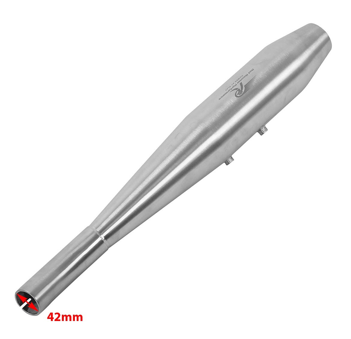 Fits Royal enfield Continental GT 535 Red Rooster Exhaust Silencer S/Steel