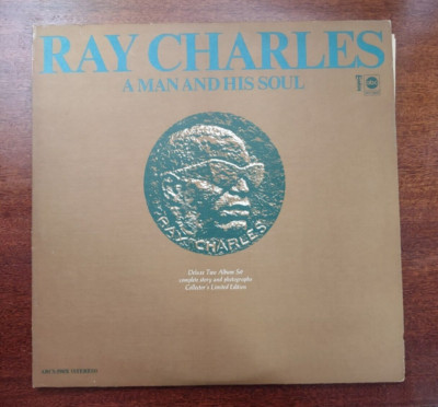Ray Charles   A Man And His Soul - 1967 Vinyl LP Record 2x Album & Booklet VG+