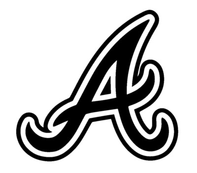 Atlanta Braves logo MLB Vinyl Decal Window Laptop Any Size Any Color