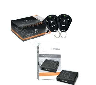 AVITAL 4105L Remote Start Keyless Entry with DIRECTED DB3 Override Bypass Module