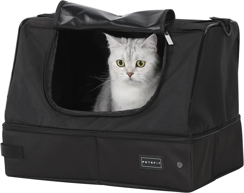 For Cats And Kitties - Leak-proof Lightweight Foldable (black)