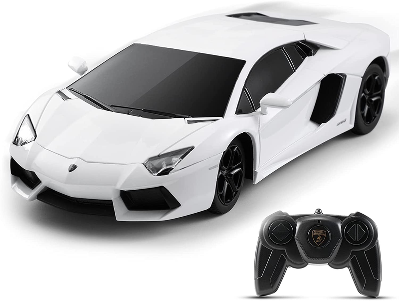 X Rastar Remote Control Car, 1:24 Scale Aventador Coupe Race