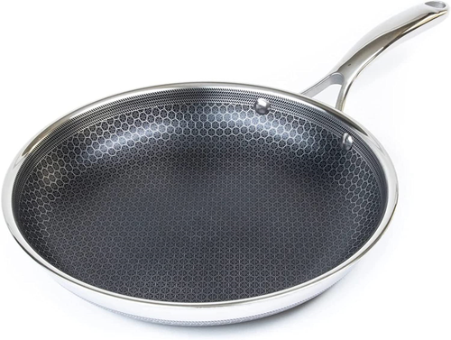 k*o様 HEXCLAD 10\" Hybrid Pan (26cm) HexClad 10 inch Hybrid Stainless Steel Frying Pan, Nonstick