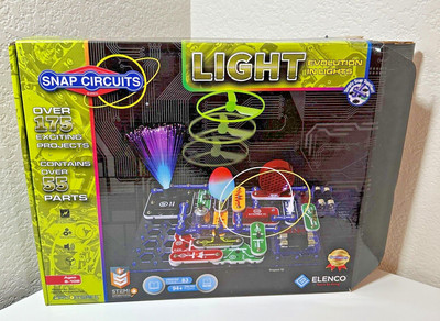 Snap Circuits SCL-175 Lights Electronics Exploration Kit Multi Color $84 - READ