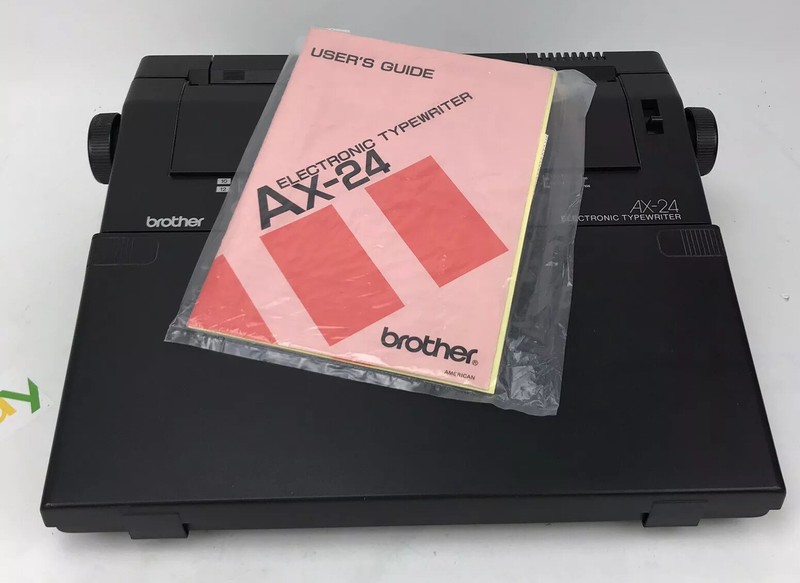 1987 Brother AX24 on the Typewriter Database