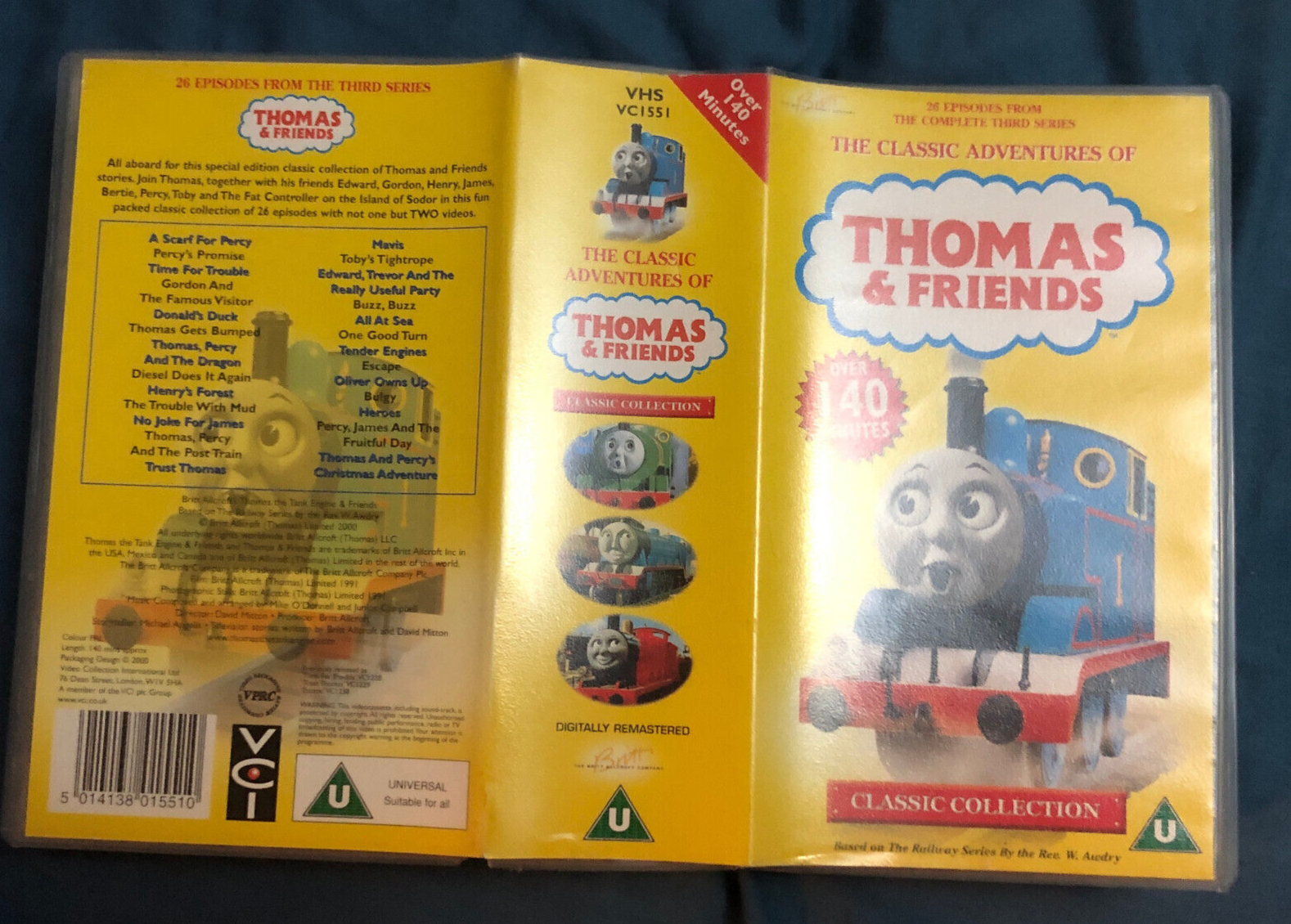 Thomas The Tank Engine & Friends Complete Third Series Vhs Thomas The Tank Engine & Friends Complete Third Series Vhs