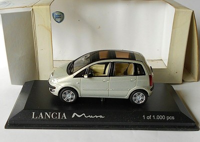 Lancia Musa Double Sunroof Metallic Silver Norev 1/43 Diecast Limited 1000