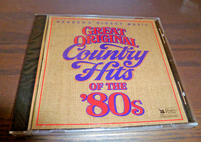 Great Original Country Hits of the 80s by Reader's Digest Music 1997 CD New
