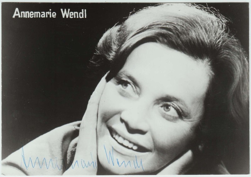 FrÃ¼Hes Autogramm Annemarie Wendl ( LindenstraÃE Else Kling ) Original Signiert