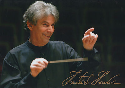 Hartmut Haenchen Conductor signed 8x12 inch photo autograph