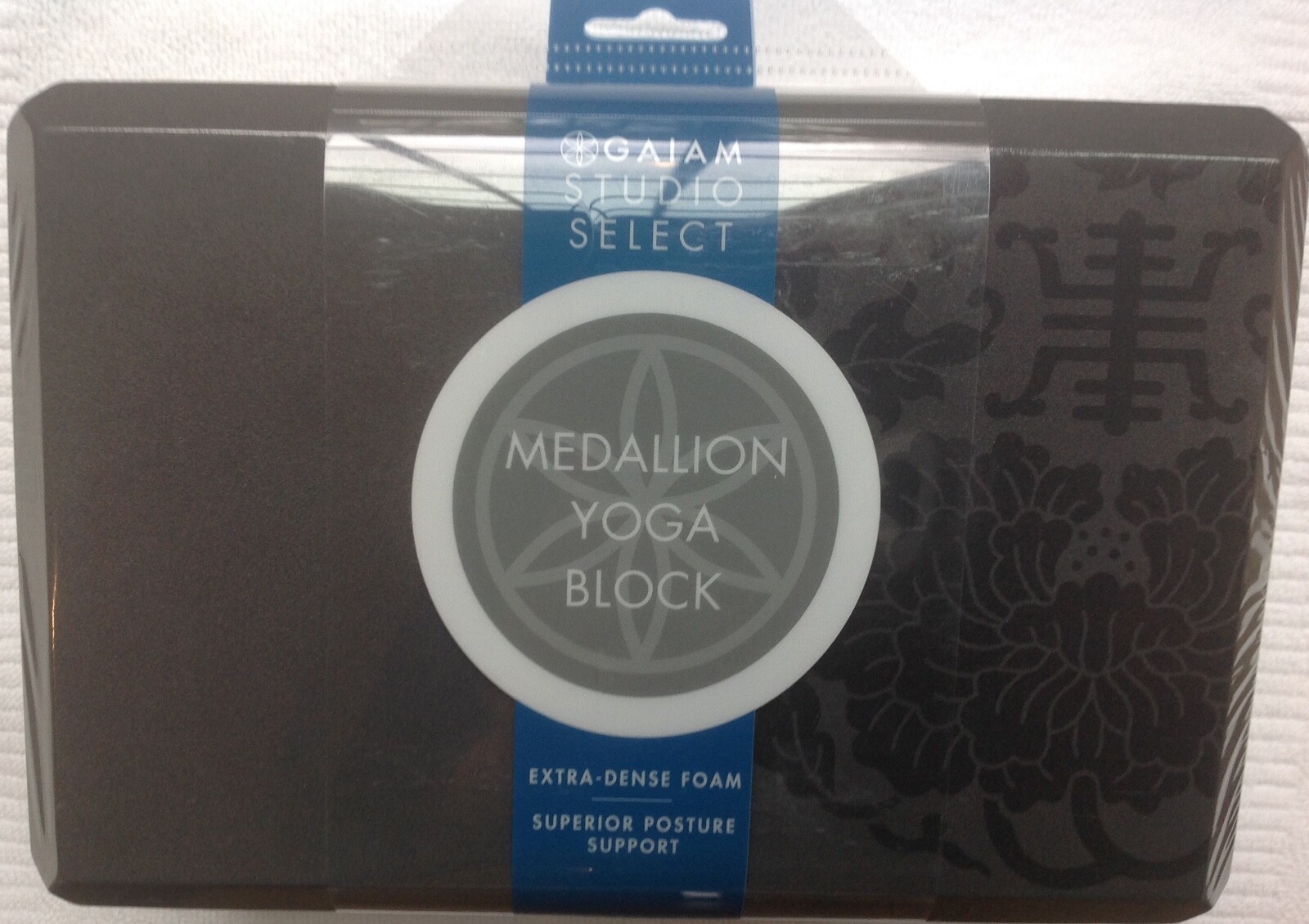 Gaiam Studio Select Medallion Yoga Block NIB