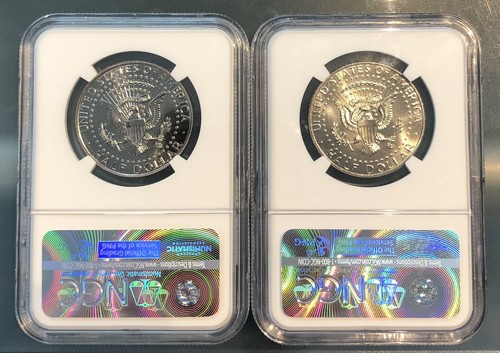 2014 P & D NGC SP67 Clad Kennedy 50th Anniversary High Relief Set, Free Shipping