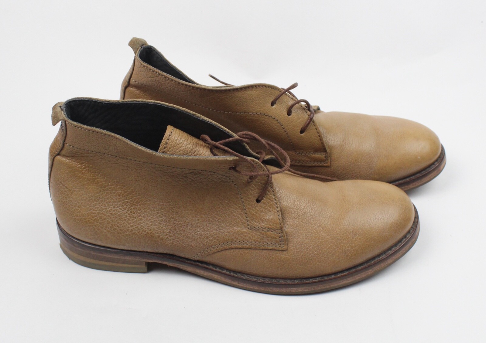 MOMA Men's 8 Made Italy Brown Leather Chukka Boot Size 41