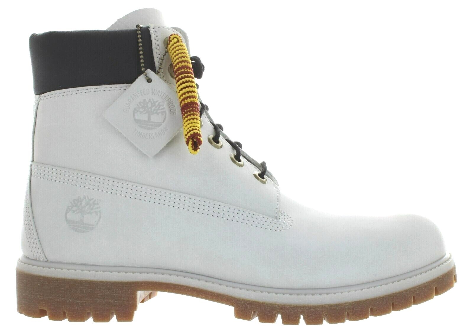 

Мужские водонепроницаемые ботинки из нубука премиум-класса Timberland 6 дюймов, A5STB, Light grey;black, Timberland 6 in Premium