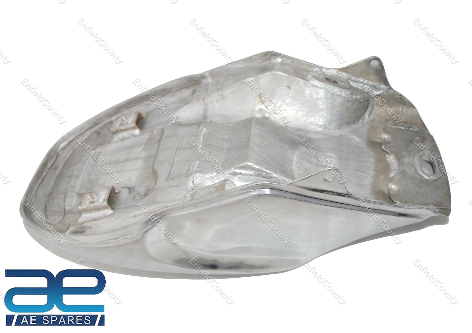 For Yamaha RD 350 RD350R Aluminium Alloy Polished Gas Fuel Petrol Tank Repro 