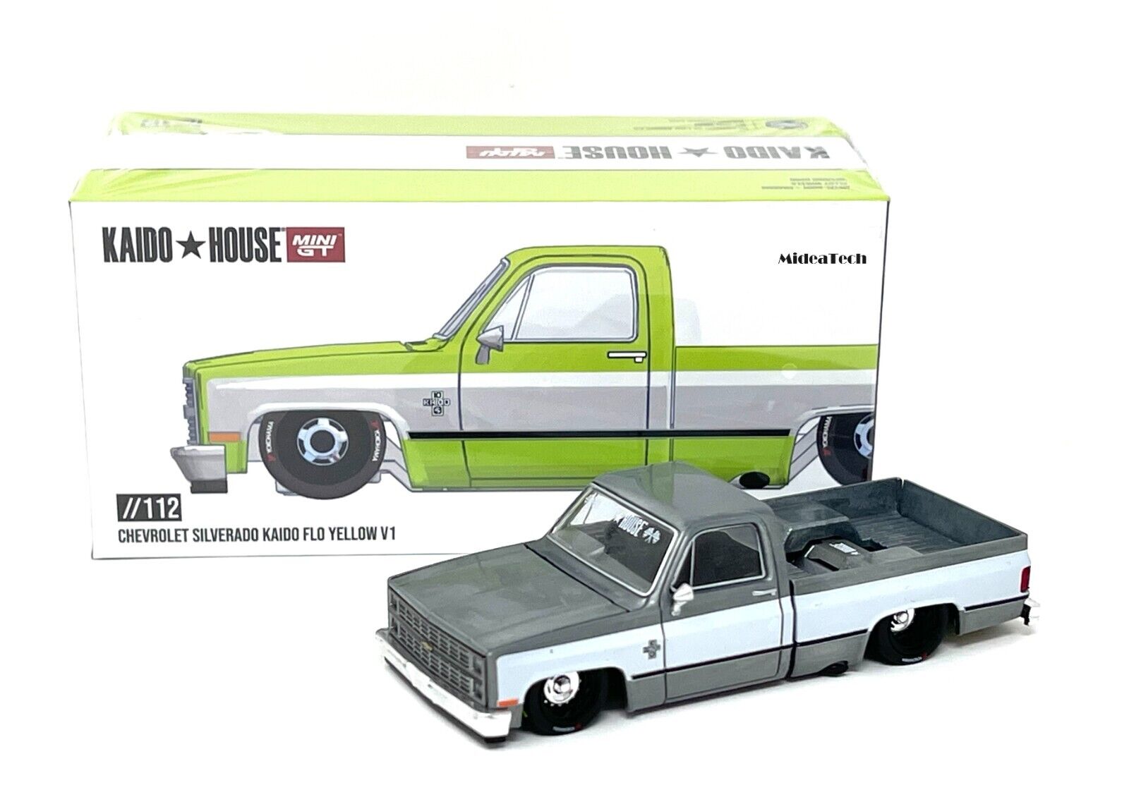 Chase! Mini GT x Kaido House 1:64 Chevrolet Silverado KAIDO Chase! Mini GT x Kaido House 1:64 Chevrolet Silverado KAIDO