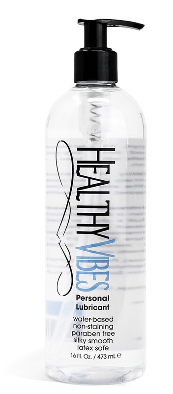 Water Based Personal Lubricant 16 oz by Healthy Vibes Intimate
