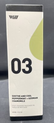 Way Of Will 03 Soothe & Cool Post-Training Massage Oil, 2 Fl Oz