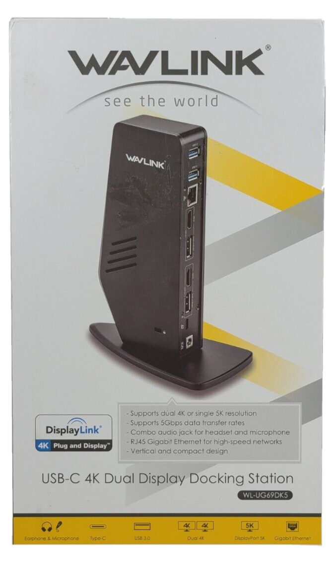 新品】WAVLINK USB-C Dual 4K Docking Station 61NQXVsomML._AC_UF894,