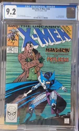 The Uncanny X-Men #256 Cgc 9.2 WP (Marvel Comics Late