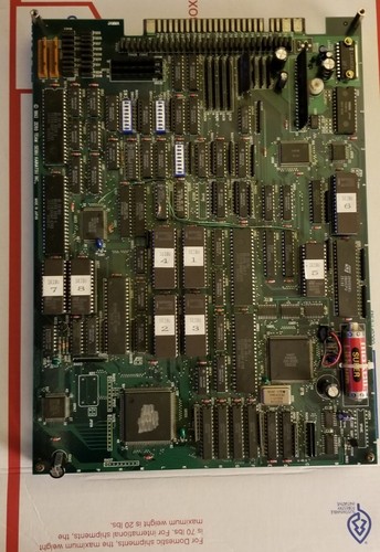 Zero Team JAMMA PCB Seibu Kaihatsu for Arcade game Partially