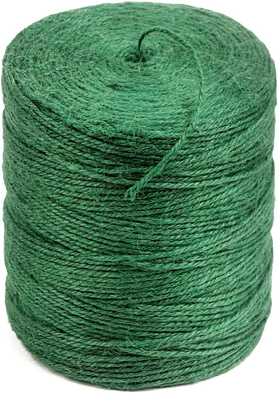 Perkhomy Garden Twine Strong Natural Jute 800 Feet Long Green ...