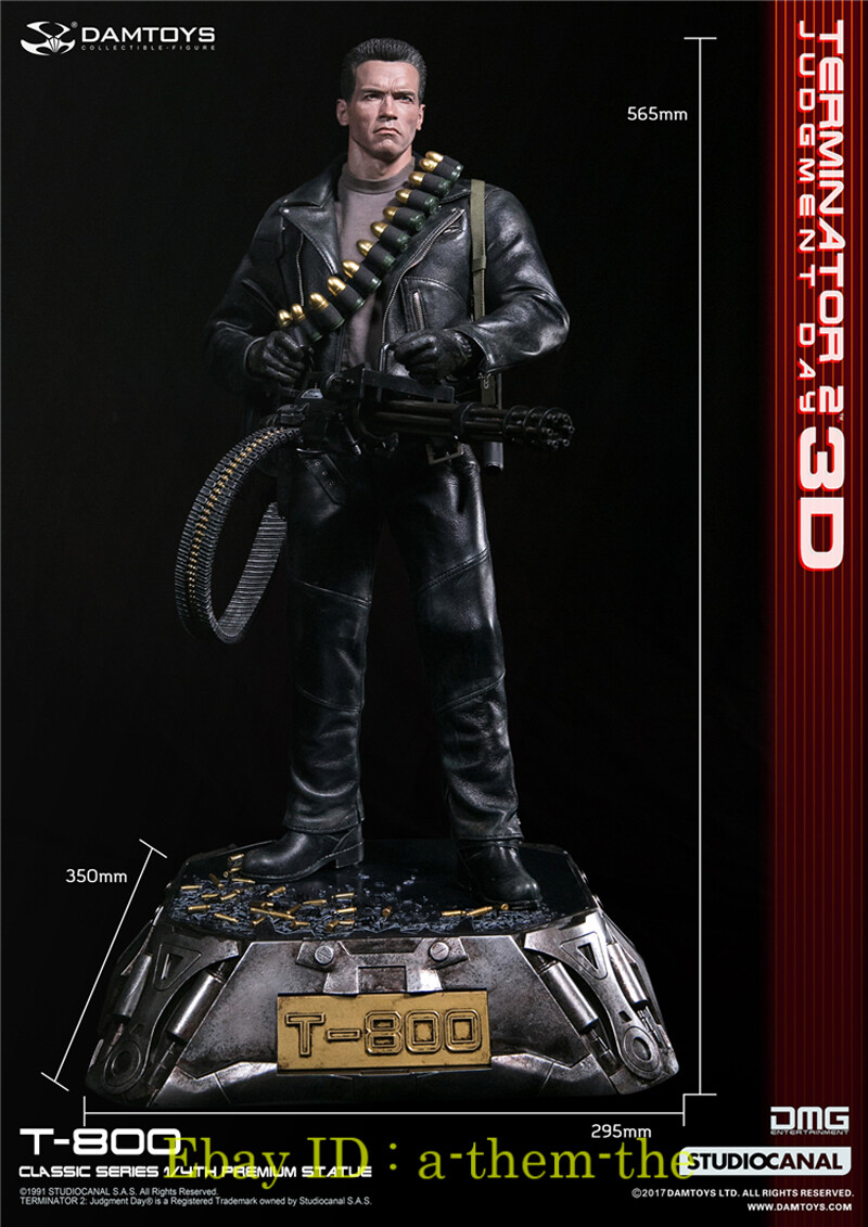 1/4 プレミアムスタチュー ターミネーター2 T-800 DAMTOYS Dam toys 1/4 Terminator 2 T800 Arnold Schwarzenegger CS001