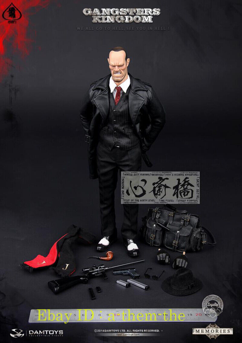Dam Toys Gangsters Kingdom Spades J Jason Statham 1/6 Action Dam Toys Gangsters Kingdom Spades J Jason Statham 1/6 Action