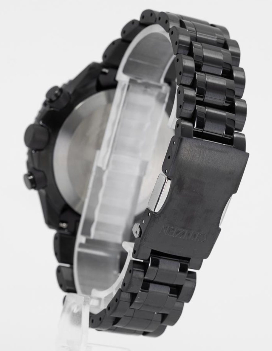 Pre-owned Citizen Promaster Skyhawk Black Dial Sapphire World Time Watch Jy8075-51e