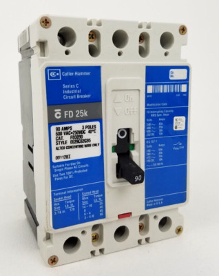 FD3090 Eaton Cutler Hammer FD 90A Circuit Breaker
