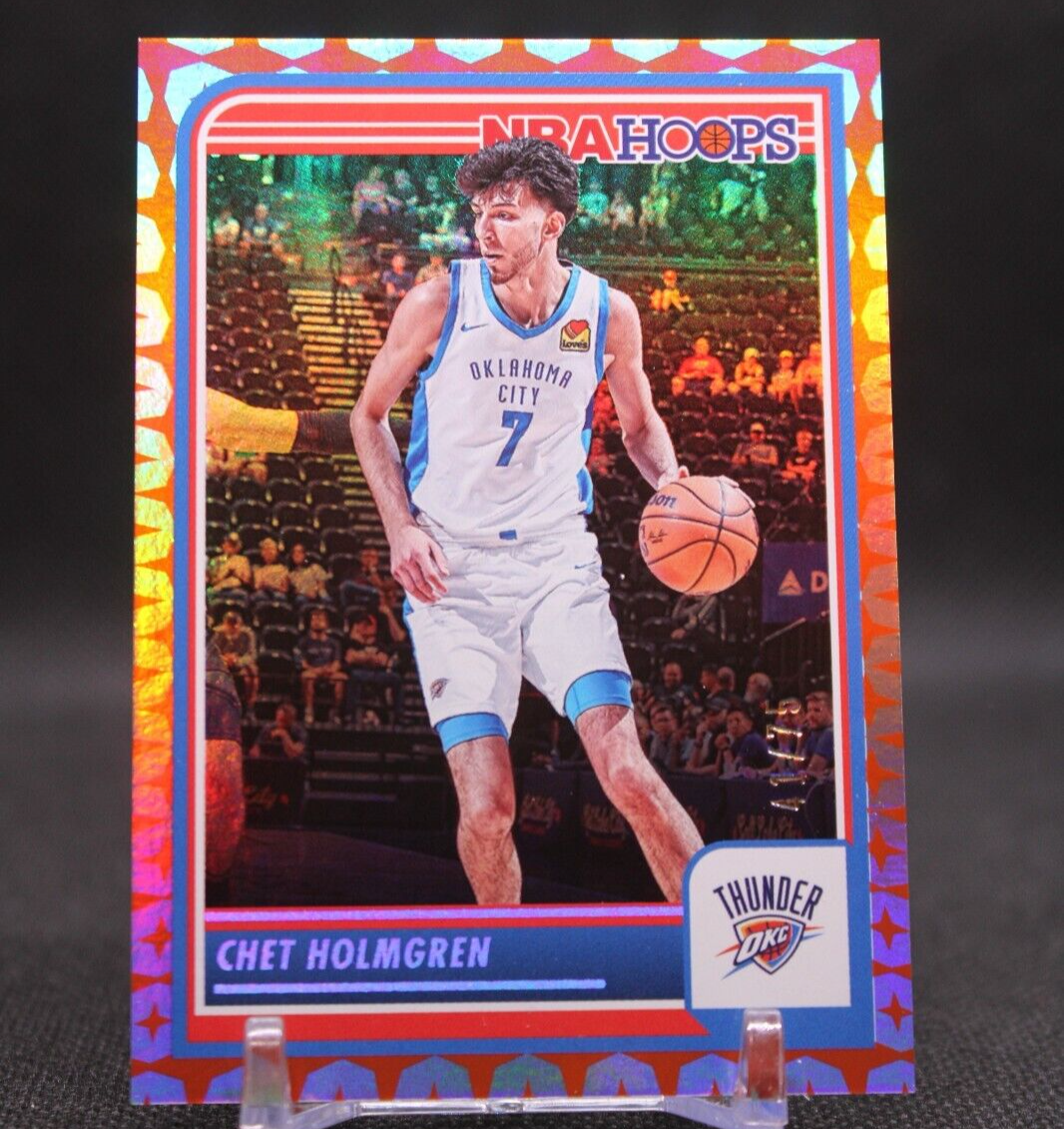 PAS10 50枚限定 チェット・ホルムグレン / HOLMGREN NBA Chet Holmgren 2023-24 Panini NBA Hoops Gravity Parallel SP