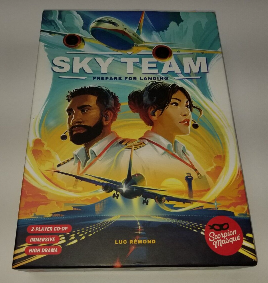 Настольная игра Sky Team Scorpion Masque SMSKT01EN в новой ПОВРЕЖДЕННОЙ КОРОБКЕ