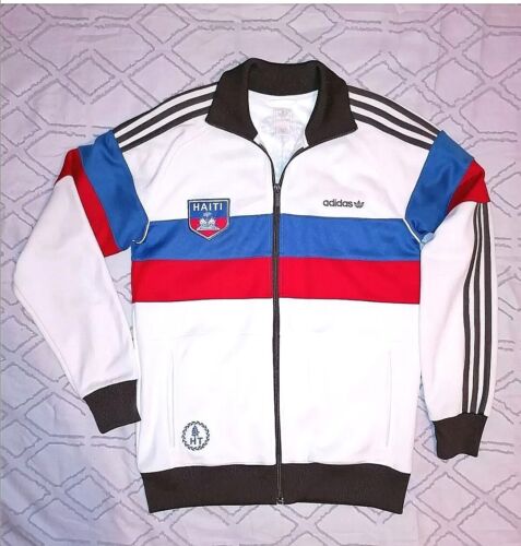 Rare Adidas Originals Haiti Track Jacket Top Size S (US Rare Adidas Originals Haiti Track Jacket Top Size S (US