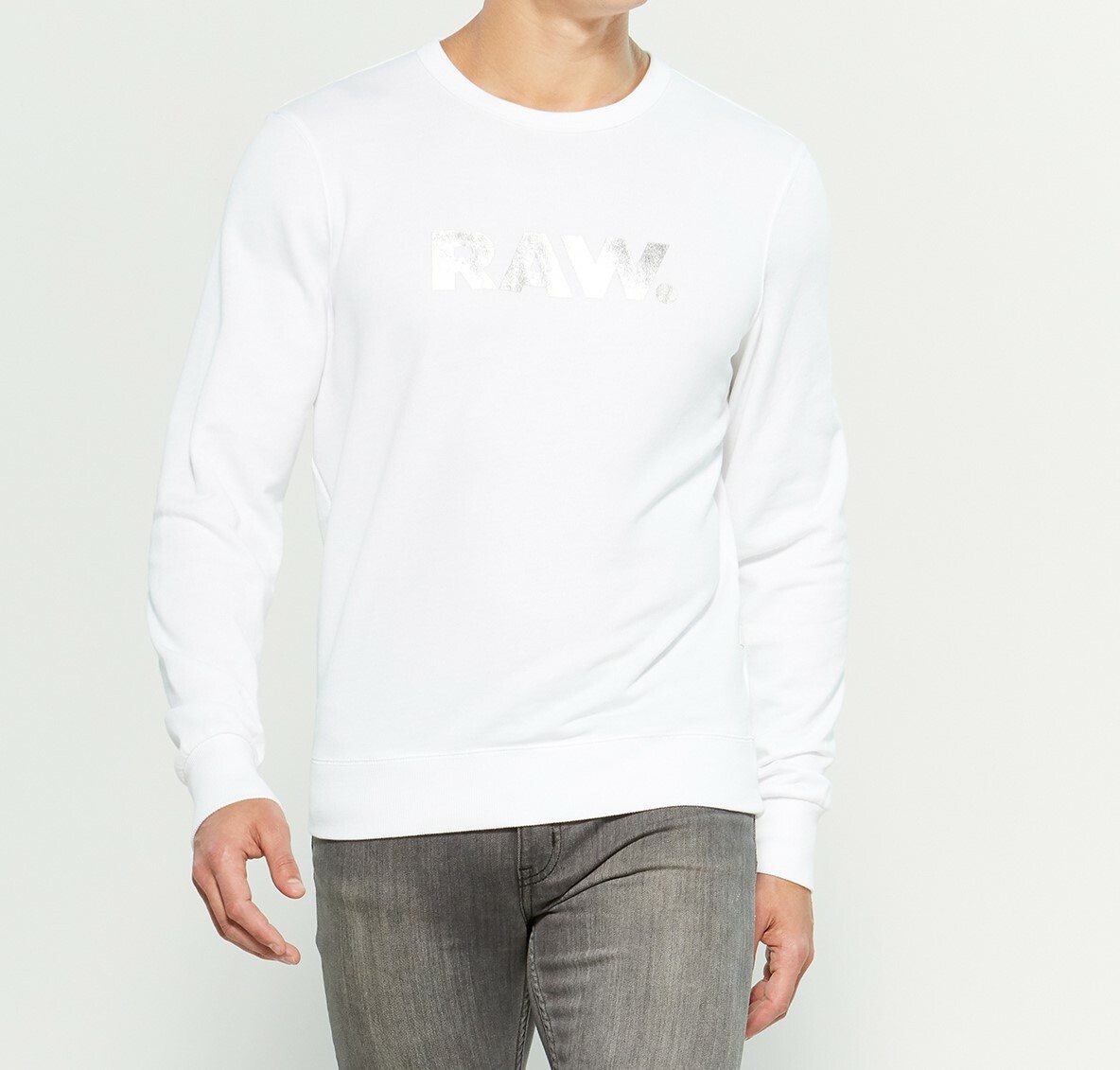 

Новая мужская толстовка G-STAR RAW White Pruxon, размер XXL, Белый