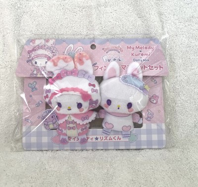 Sanrio My Melody x Dolly Mix Finger Mascot Set Plush Rythem Rabbit
