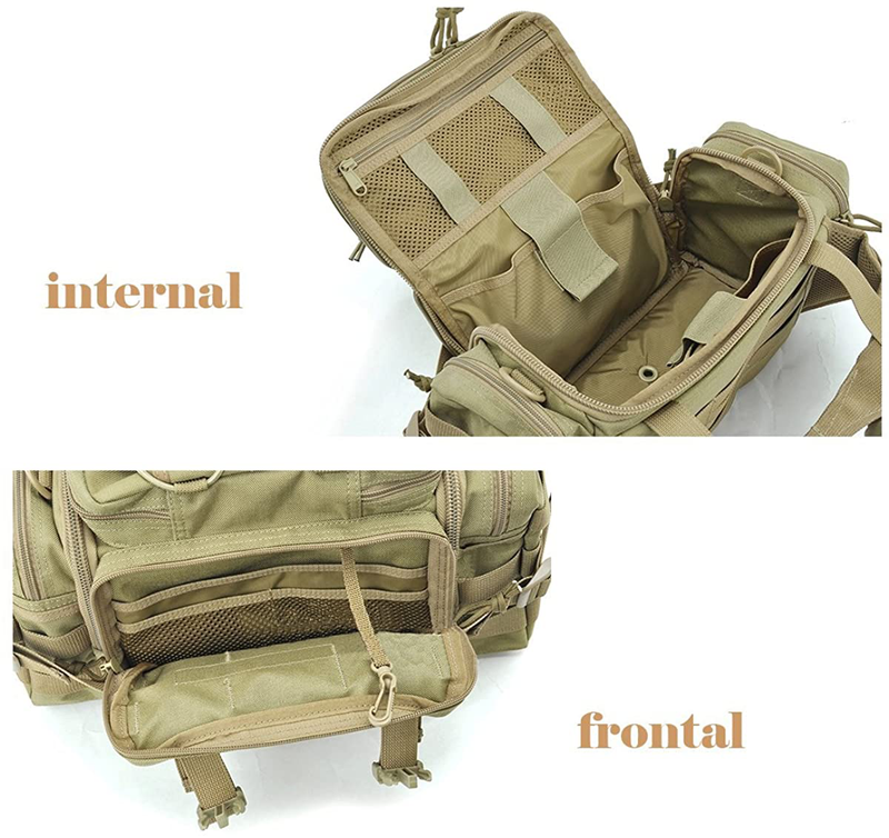 Tactical Shooting Range Duffle Bag Gun Case Big Firearm Carrying Ammo Guns Sling