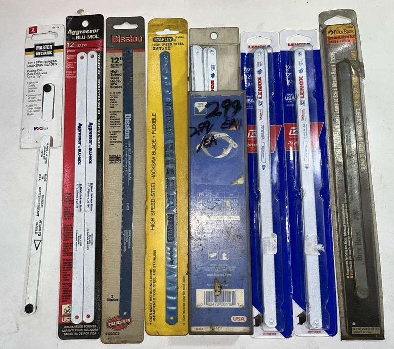 Lenox Hack Saw Blade cutting metal cutting pipes