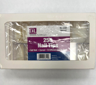 DL- C301, Professional 250 Pc.  Nail Tips Kit
